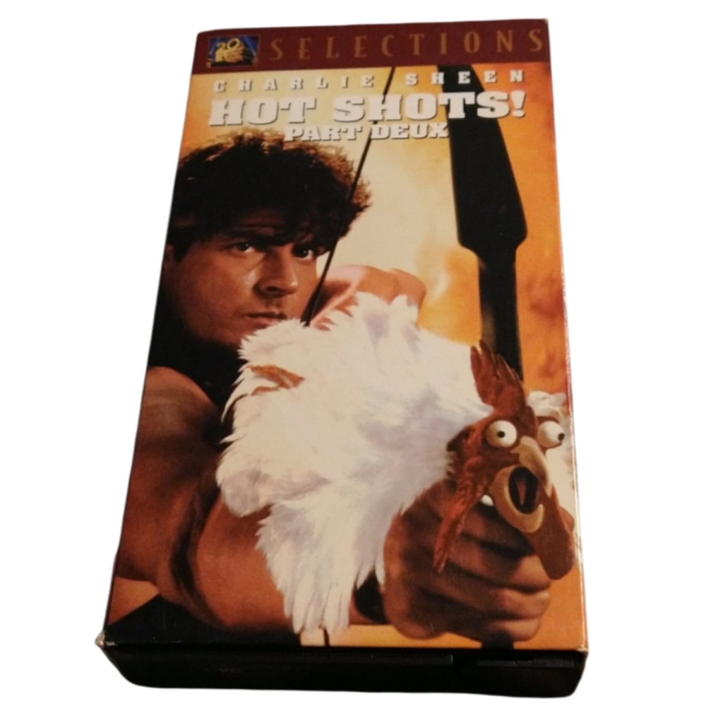 Hot shot party deux VHS tape